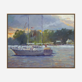 Long Day at Sea Artist Enhanced Canvas Print by John Beard Collection - product image 8 for Resin Society