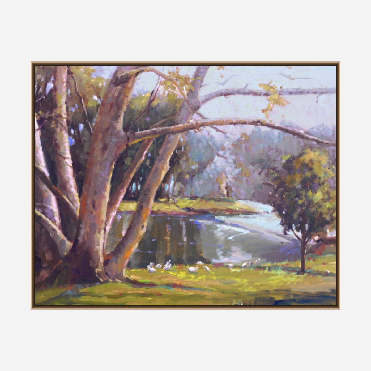 Looking Over Artist Enhanced Canvas Print by John Beard Collection - product image 8 for Resin Society