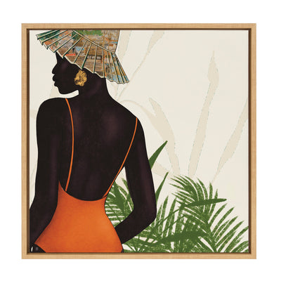 Sylvie So So Tropical Framed Canvas by kateandlaurel - product image 7 for Resin Society