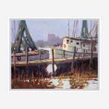 Low Country Docks Artist Enhanced Canvas Print by John Beard Collection - product image 6 for Resin Society