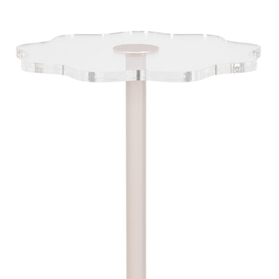 Acari Scalloped Drink Table