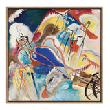 Sylvie Vasily Kandinsky Improvisation No 30 Cannons 1913 Framed Canvas by kateandlaurel - product image 2 for Resin Society