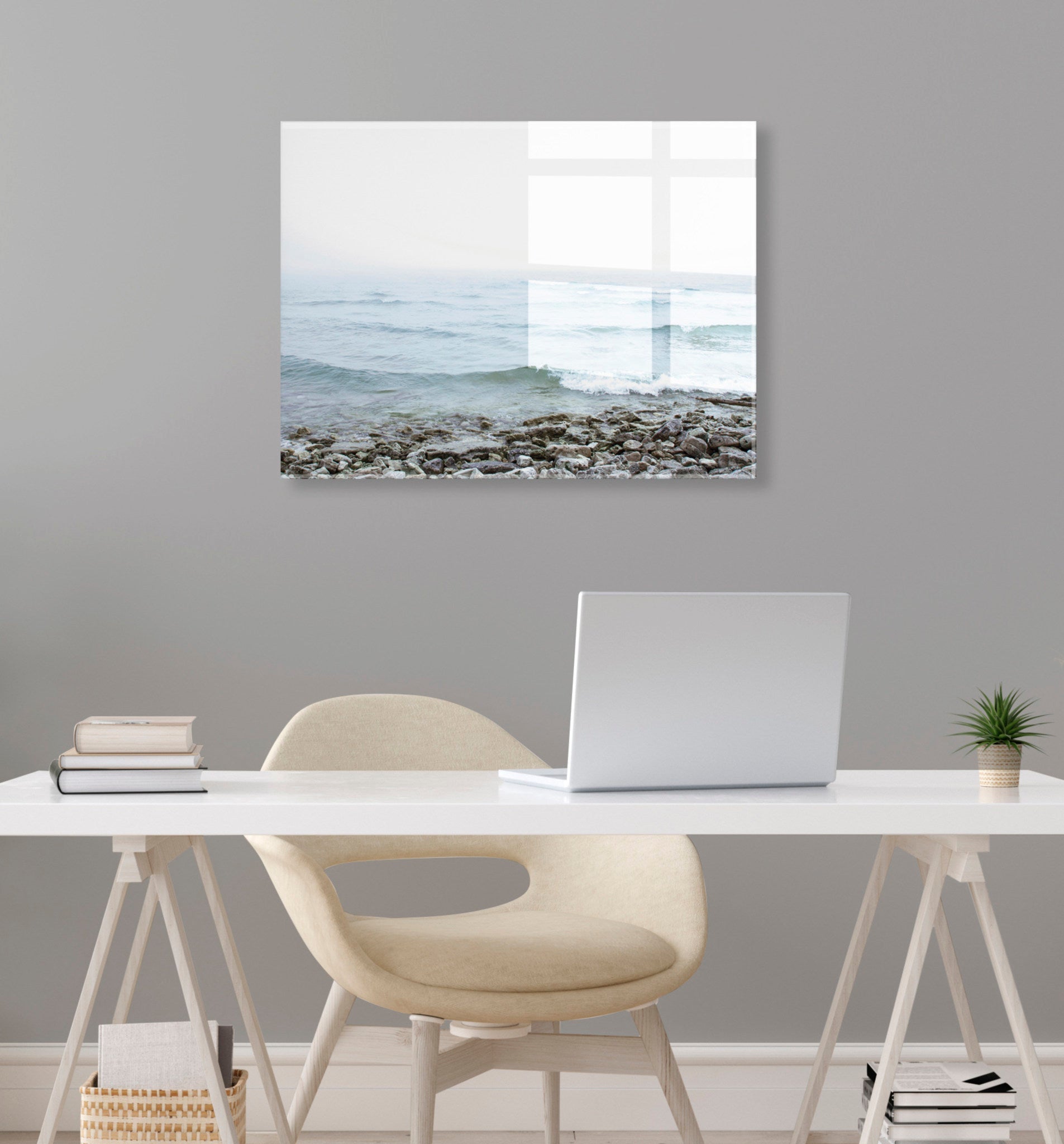 Waving Floating Acrylic Art by kateandlaurel - product image 8 for Resin Society
