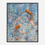 Lucky Gold I Artist Enhanced Canvas Print by John Beard Collection - product image 5 for Resin Society