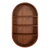 Hutton Wood Capsule Wall Shelf