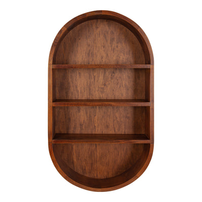 Hutton Wood Capsule Wall Shelf