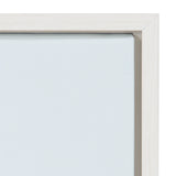 Sylvie Pale Green Coconut Palm Trees Framed Canvas by The Creative by kateandlaurel - product image 3 for Resin Society