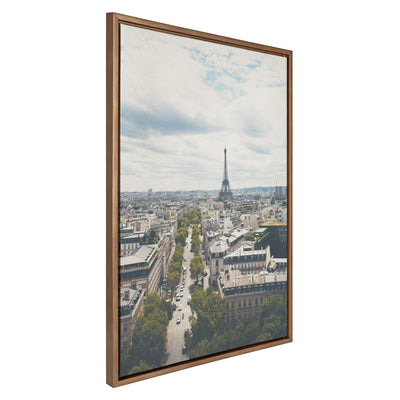 Sylvie France Framed Canvas by Laura Evans by kateandlaurel - product image 2 for Resin Society