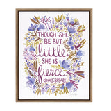 Sylvie Fierce Framed Canvas by kateandlaurel - main product image for Resin Society