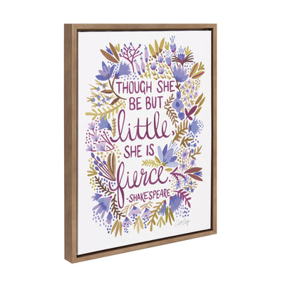 Sylvie Fierce Framed Canvas by kateandlaurel - product image 2 for Resin Society