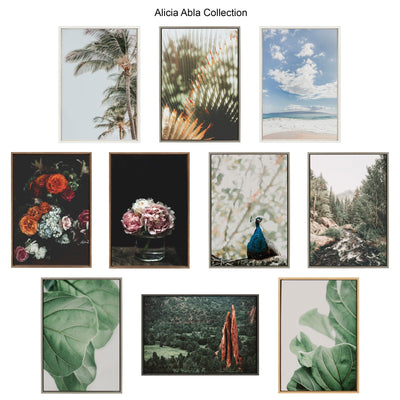 Sylvie Beach Framed Canvas by Alicia Abla by kateandlaurel - product image 7 for Resin Society