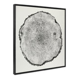 Sylvie Tree Rings Linen Framed Canvas by kateandlaurel - product image 7 for Resin Society