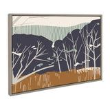 Sylvie Daily Walk Marsh Horizontal Framed Canvas by Hannah Beisang by kateandlaurel - product image 2 for Resin Society
