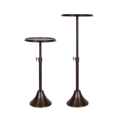 Sanzo Adjustable Metal Drink Table