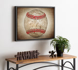 Sylvie Vintage Hardball Framed Canvas by kateandlaurel - product image 7 for Resin Society