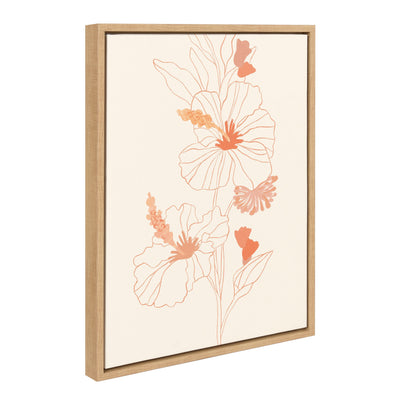Sylvie Hilo Framed Canvas by kateandlaurel - product image 9 for Resin Society