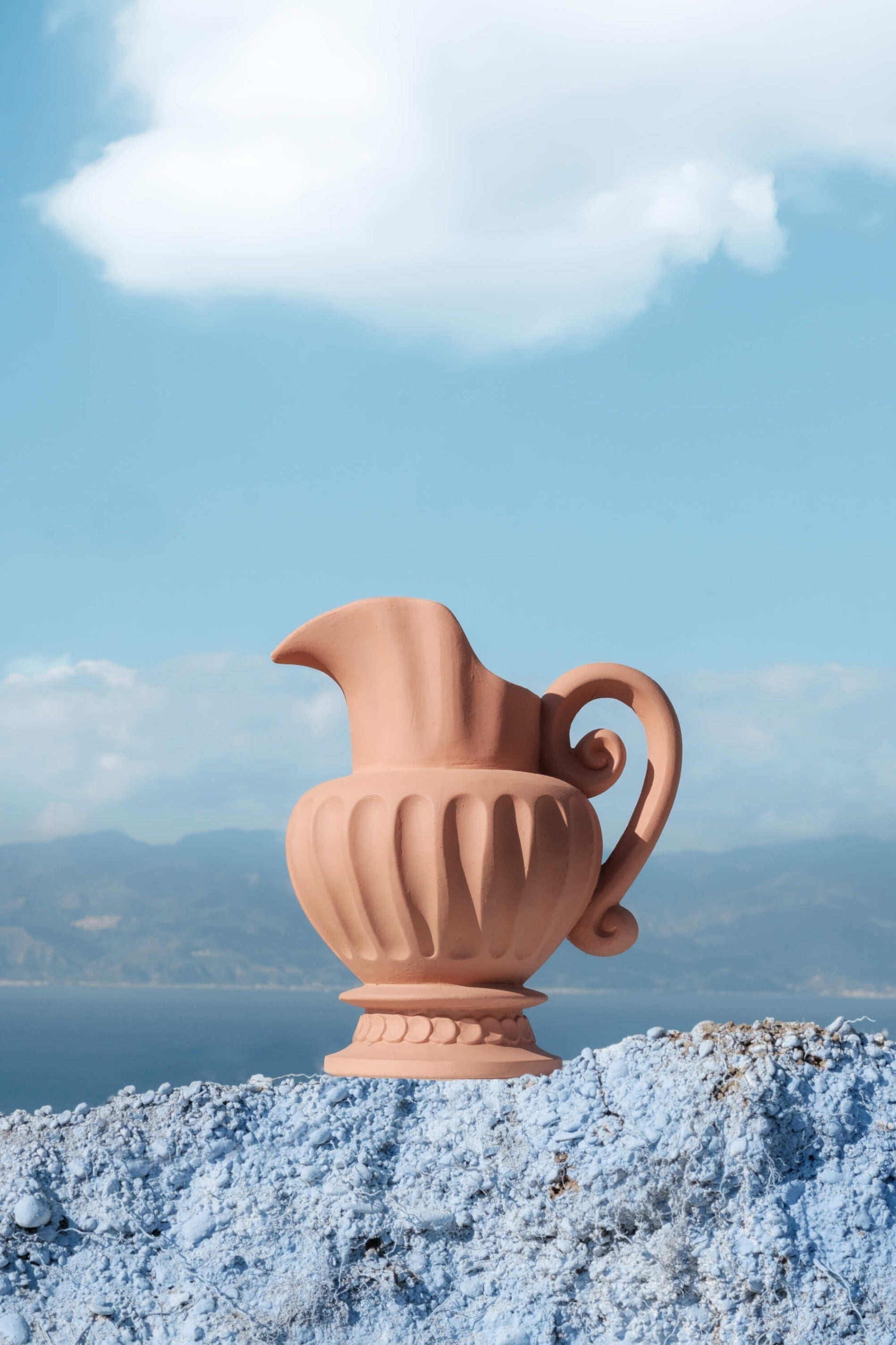 Magna Graecia Terracotta Caraffe detail image - Resin Society