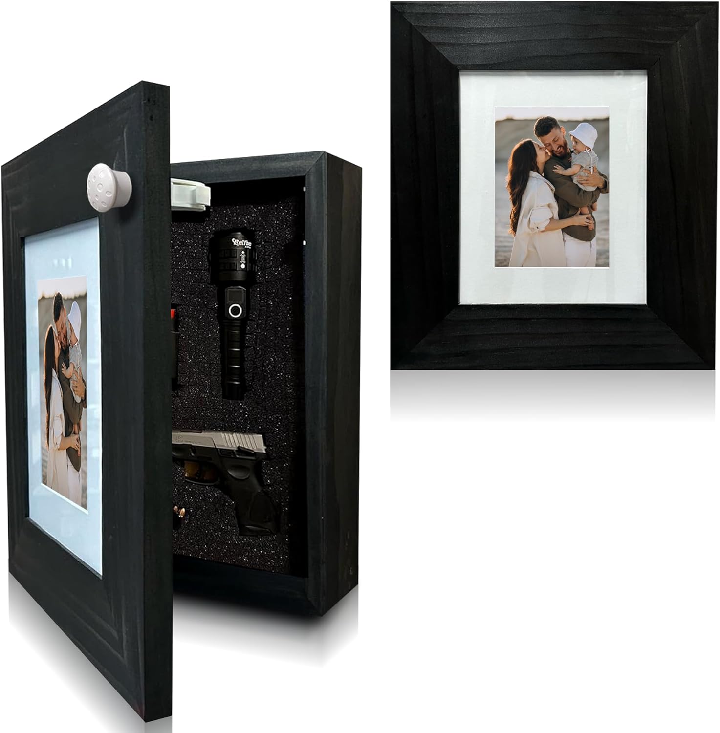 Hidden Gun Safe Picture Frame by Bellewood Designs - main product image for Resin Society