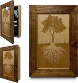 Tree of Life Hidden Gun Storage Wall Decor Concealment Furniture by Bellewood Designs - product image 9 for Resin Society