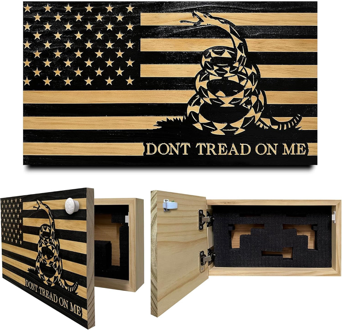 Dont Tread on Me Concealment Shelf by Bellewood Designs - main product image for Resin Society