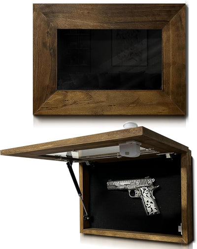 Wall Mounted Pistol Display Case by Bellewood Designs - main product image for Resin Society