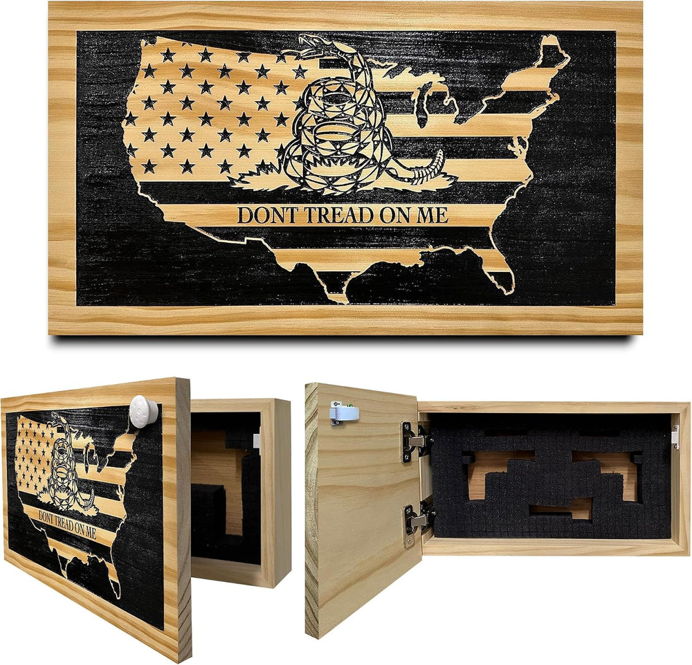 Dont Tread on Me Concealment Shelf by Bellewood Designs - main product image for Resin Society