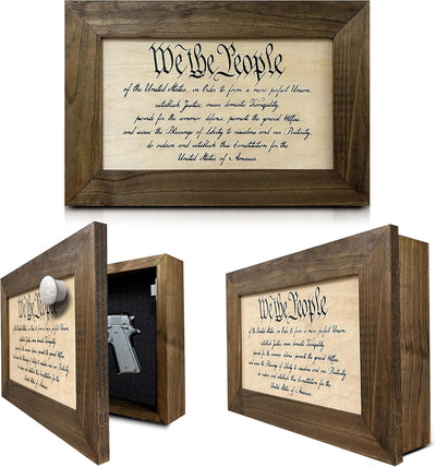 We The People Constitution Gun Concealment Furniture by Bellewood Designs - main product image for Resin Society