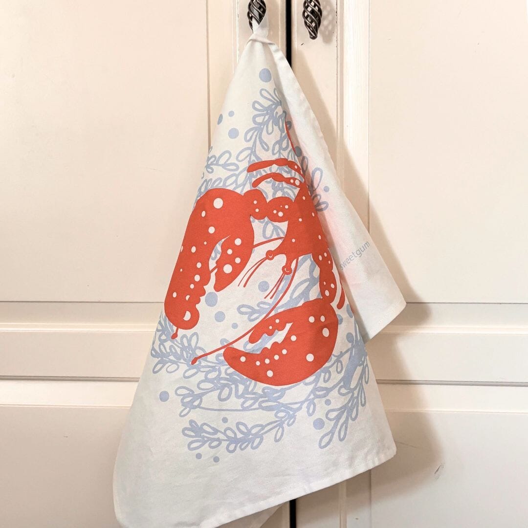 Maine Lobster Tea Towel by sweetgum home, LLC - product image 2 for Resin Society