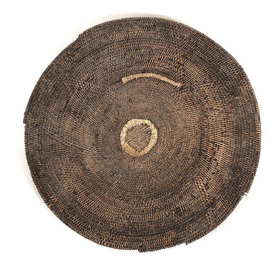 Makenge Vintage Basket Small by Mbare Ltd - main product image for Resin Society
