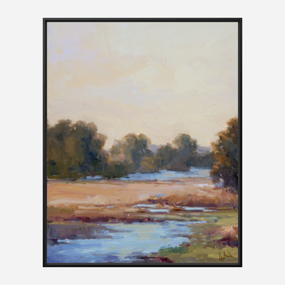 Marsh Morning II Artist Enhanced Canvas Print by John Beard Collection - product image 2 for Resin Society