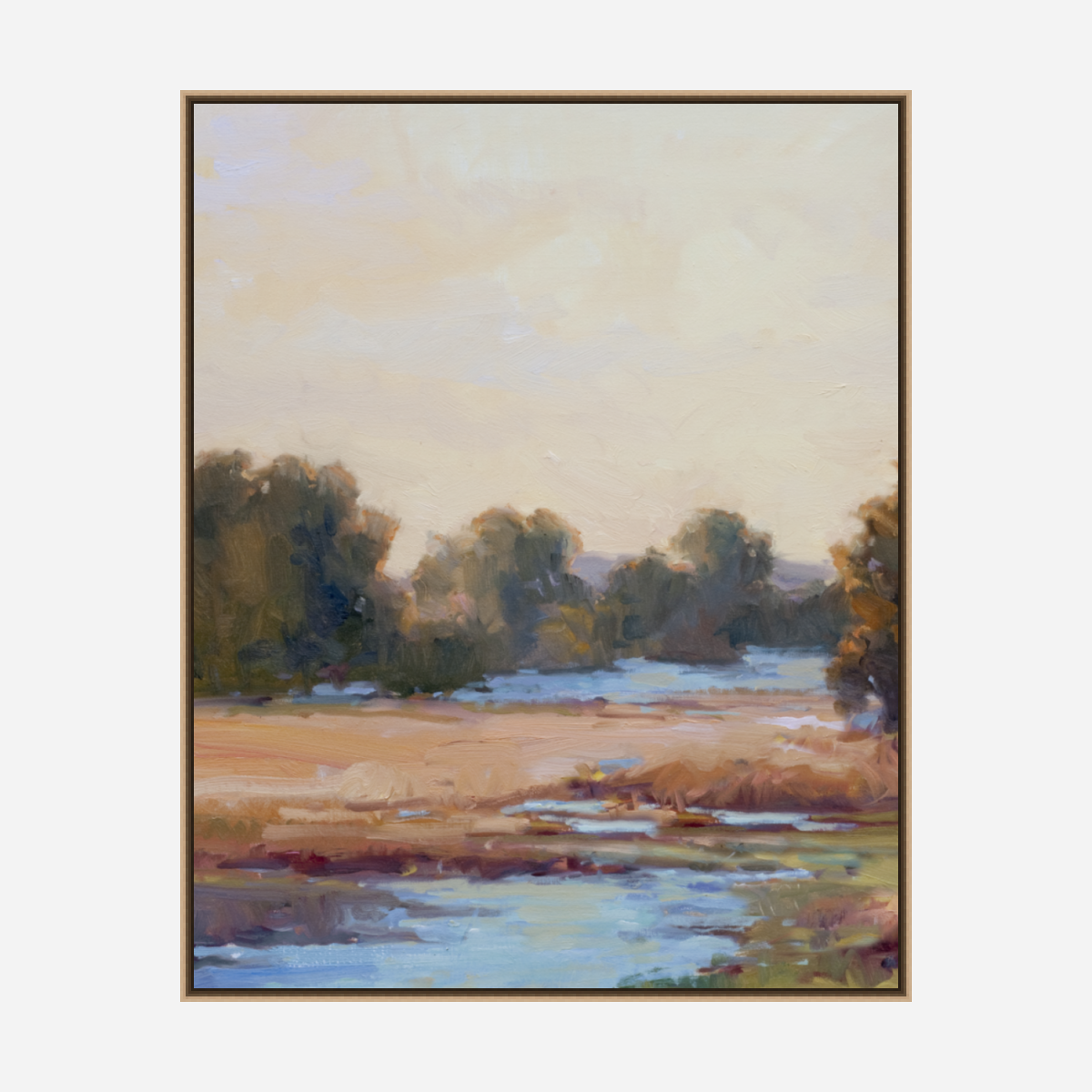 Marsh Morning II Artist Enhanced Canvas Print by John Beard Collection - product image 9 for Resin Society