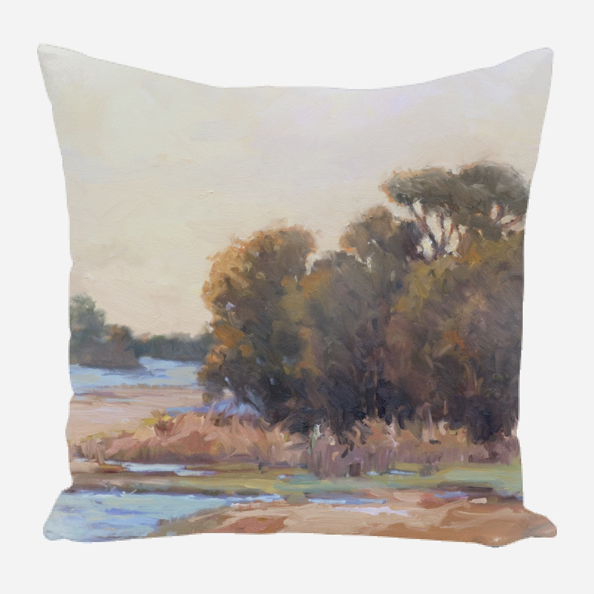 Marsh Morning I Pillow by John Beard Collection - main product image for Resin Society