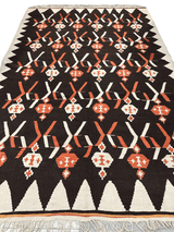 Masterpiece Large Vintage minimalistic Karabakh Kilim 7’5” x 11’ by Rugistan - product image 3 for Resin Society