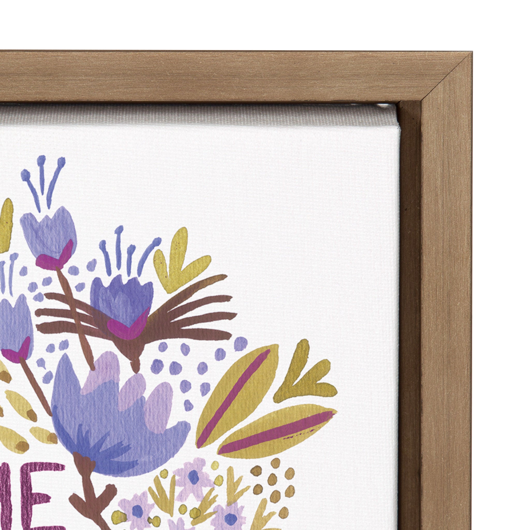 Sylvie Fierce Framed Canvas by kateandlaurel - product image 3 for Resin Society