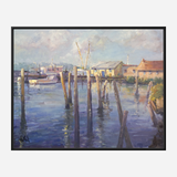 Mayport Pilings Artist Enhanced Canvas Print by John Beard Collection - product image 5 for Resin Society