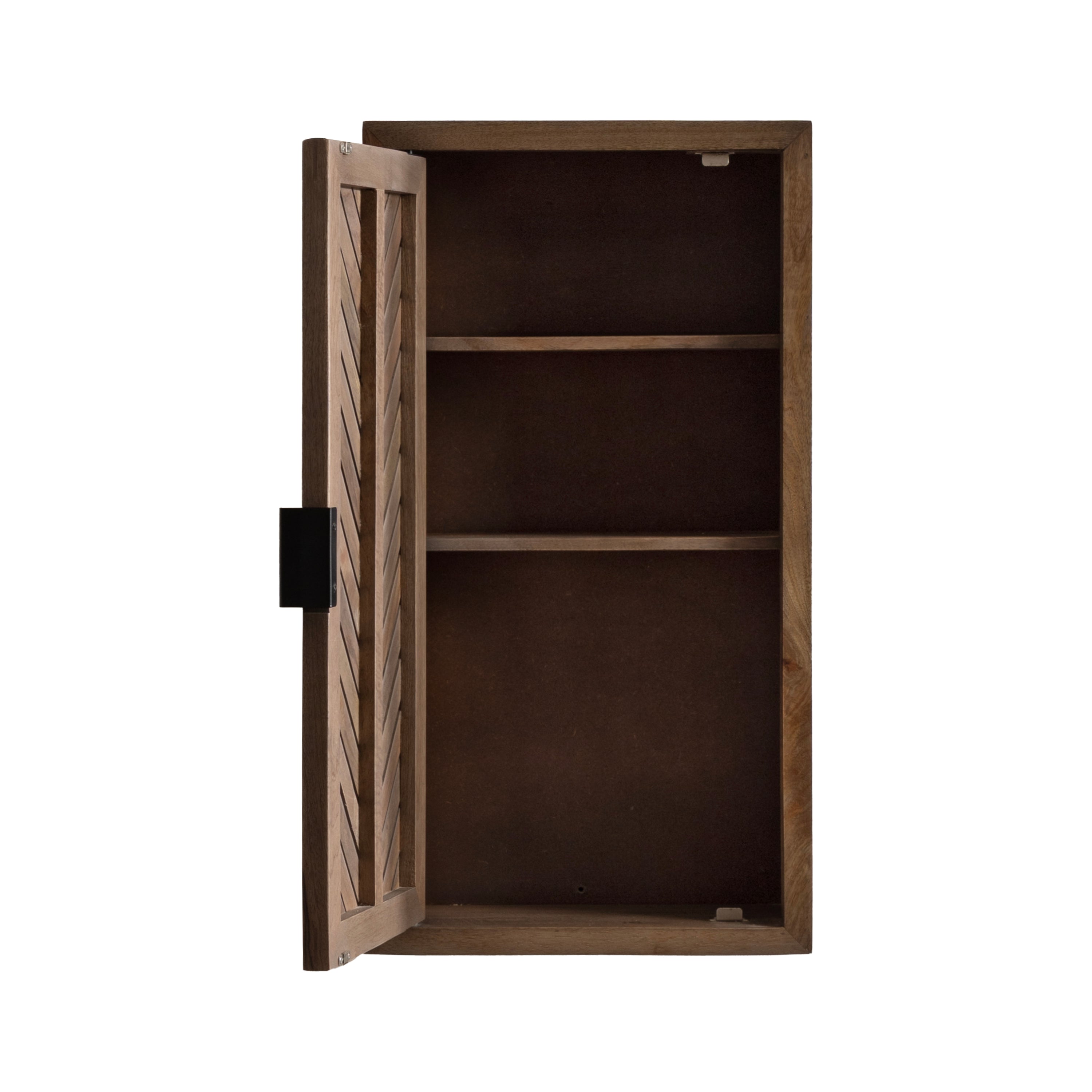 Mezzeta Tall Wood Bath Cabinet