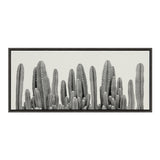 Sylvie Looking Sharp Cactus Garden Framed Canvas by The Creative Bunch by kateandlaurel - main product image for Resin Society