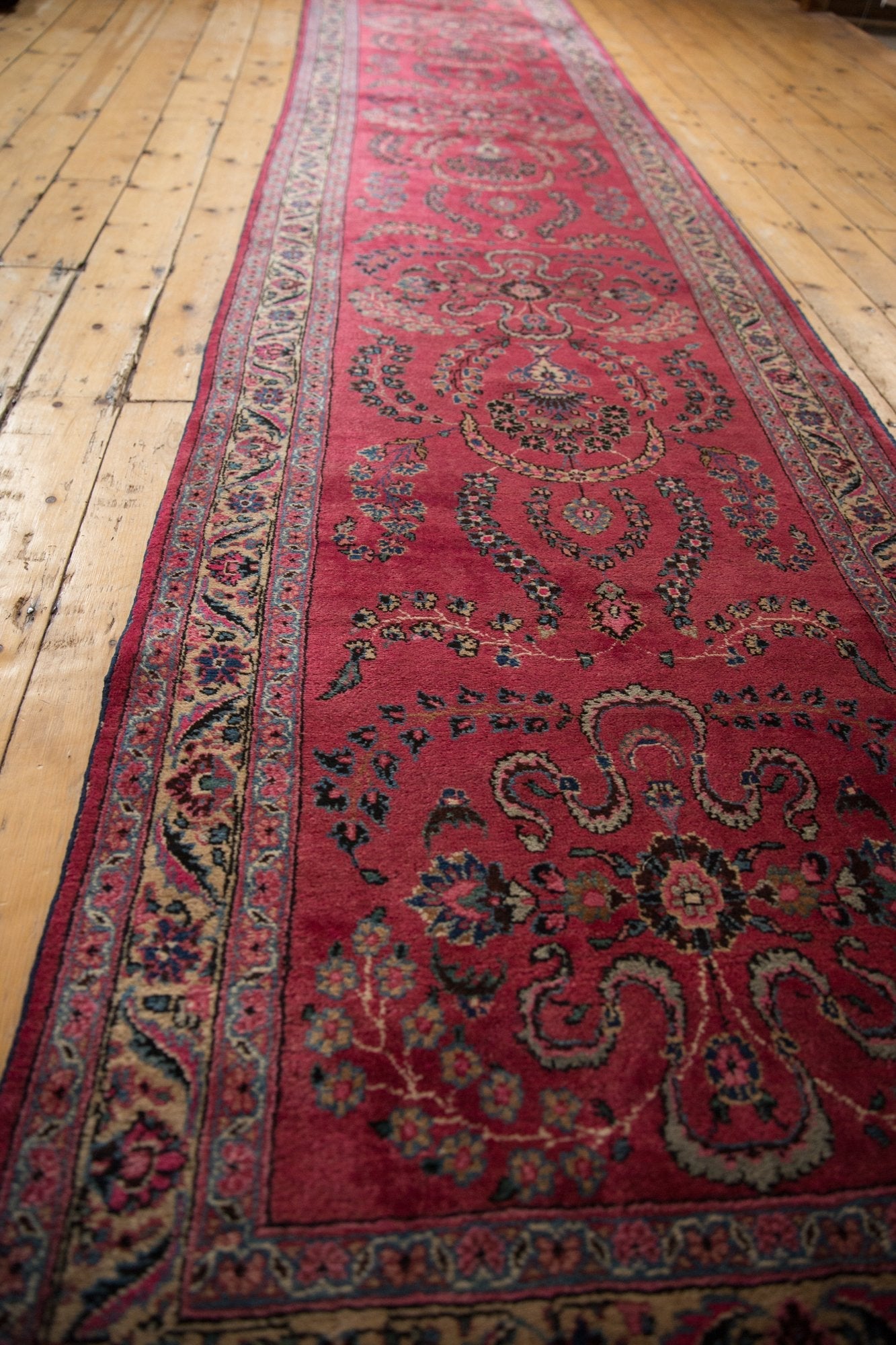 3.5x16 Vintage Meshed Rug Runner by Old New House® - product image 10 for Resin Society
