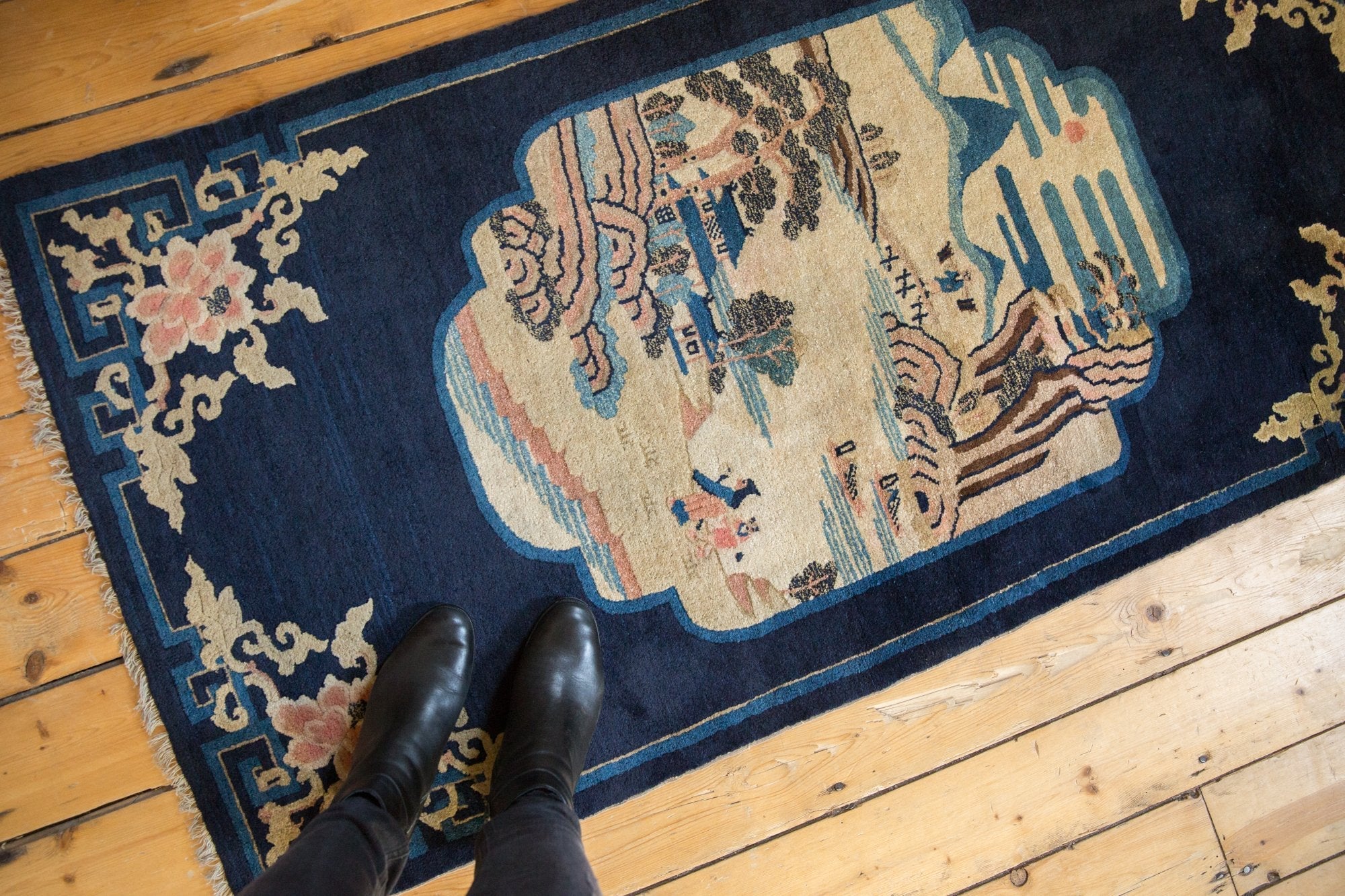 2.5x5.5 Antique Peking Rug Runner by Old New House® - product image 2 for Resin Society