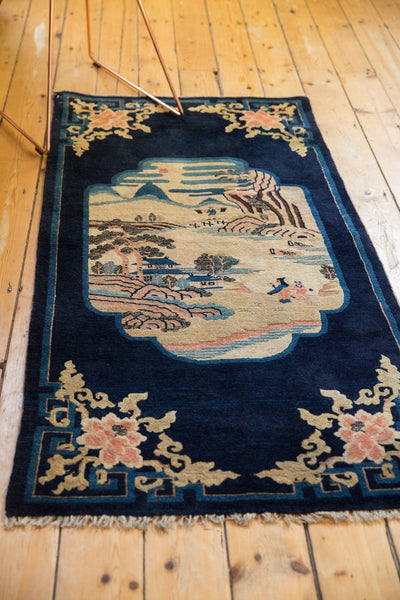 2.5x5.5 Antique Peking Rug Runner by Old New House® - product image 7 for Resin Society