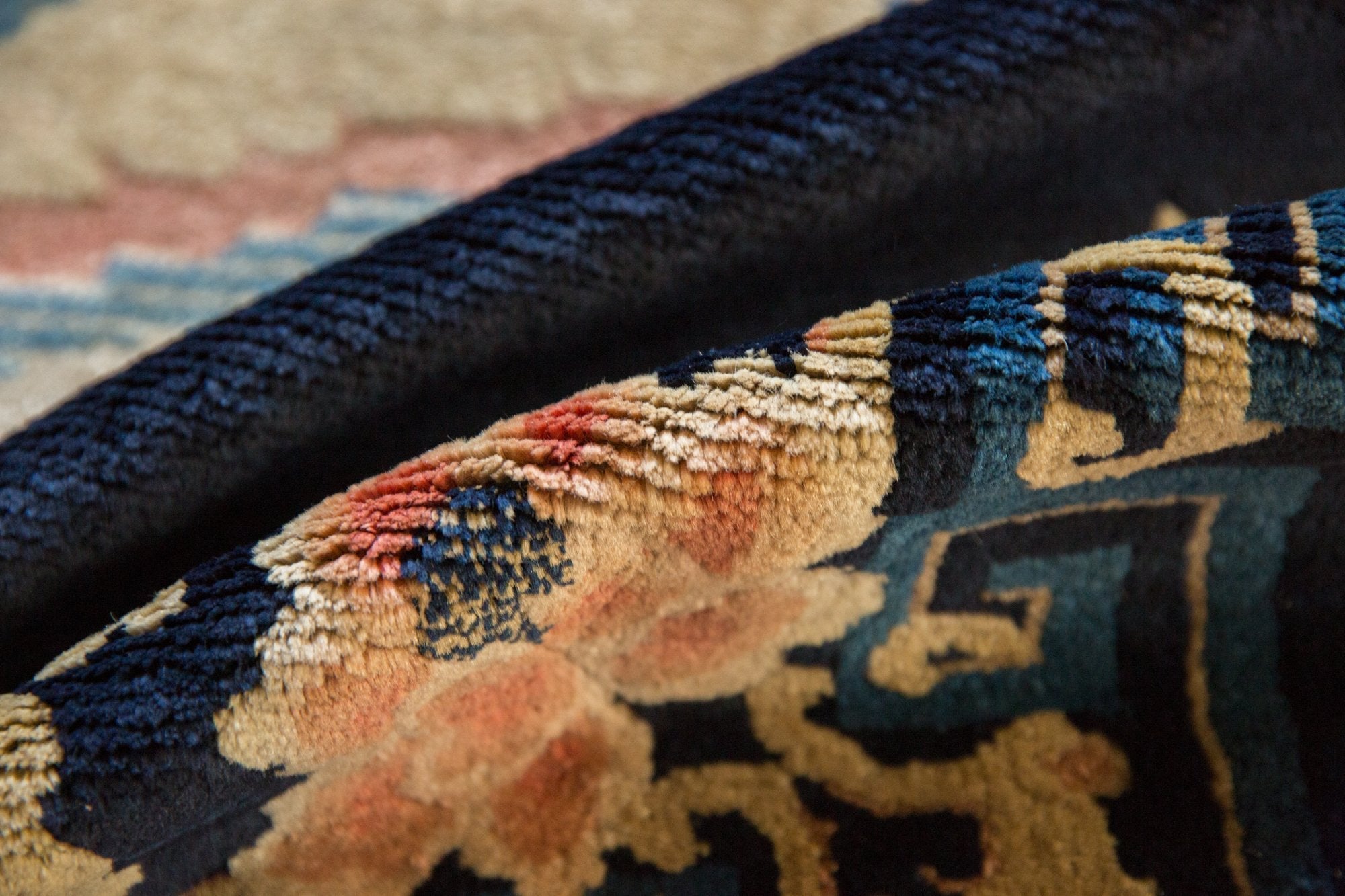 2.5x5.5 Antique Peking Rug Runner by Old New House® - product image 8 for Resin Society