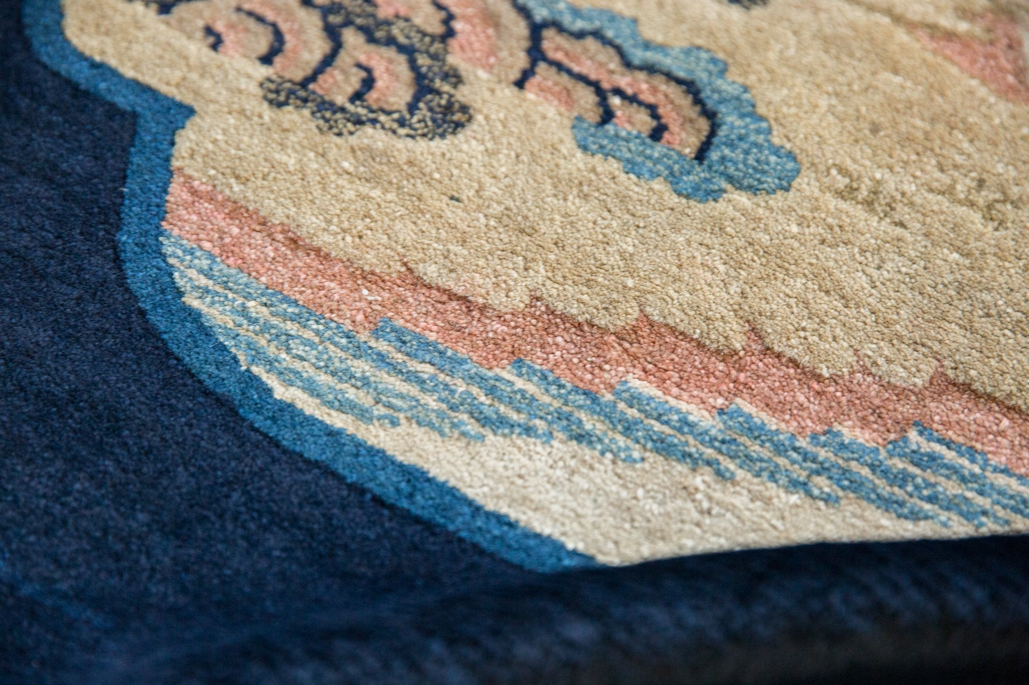 2.5x5.5 Antique Peking Rug Runner by Old New House® - product image 9 for Resin Society