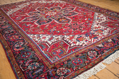 7x9.5 Vintage Mehrivan Carpet by Old New House® - product image 3 for Resin Society