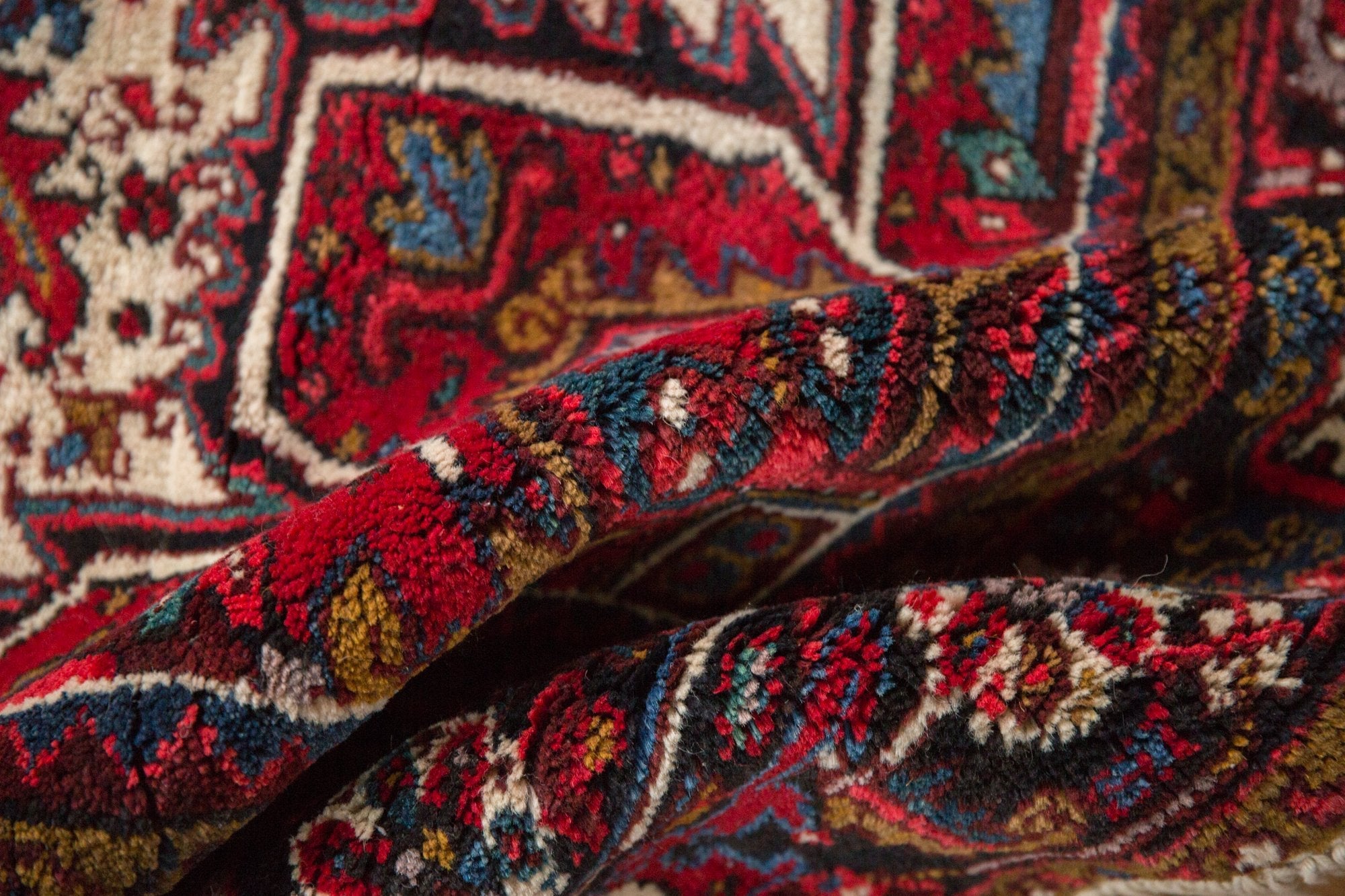 7x9.5 Vintage Mehrivan Carpet by Old New House® - product image 11 for Resin Society