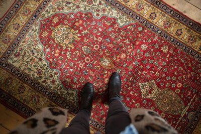 5x7.5 Vintage Romanian Hereke Design Rug by Old New House® - product image 2 for Resin Society