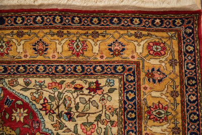 4.5x6.5 Vintage Romanian Hereke Design Rug by Old New House® - product image 7 for Resin Society