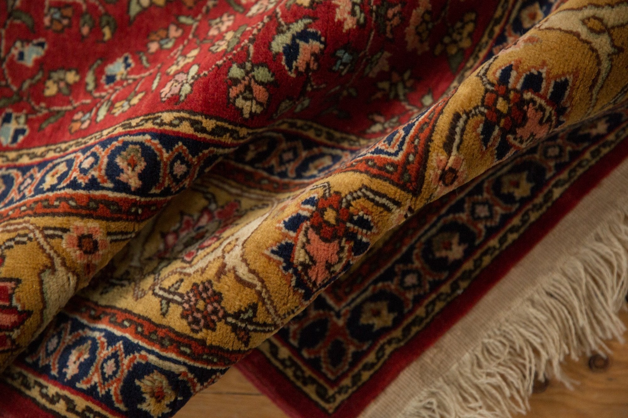 4.5x6.5 Vintage Romanian Hereke Design Rug by Old New House® - product image 11 for Resin Society