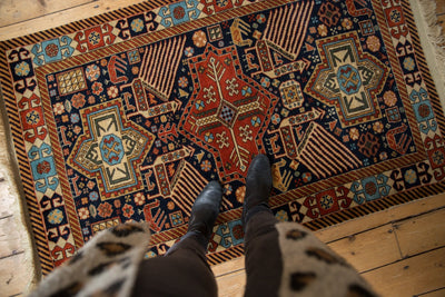 3.5x5.5 Vintage Romanian Akstafa Design Rug by Old New House® - product image 2 for Resin Society