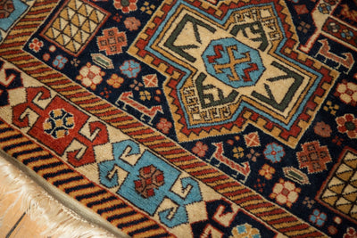 3.5x5.5 Vintage Romanian Akstafa Design Rug by Old New House® - product image 7 for Resin Society