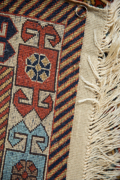 3.5x5.5 Vintage Romanian Akstafa Design Rug by Old New House® - product image 9 for Resin Society